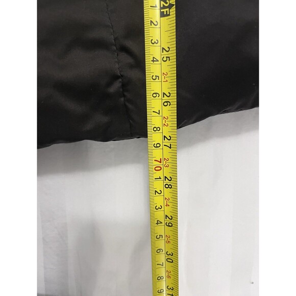 Calvin Klein Down Filled Fleece Lined Hooded  Parka Jacket Size Large. Brown - Picture 7 of 8